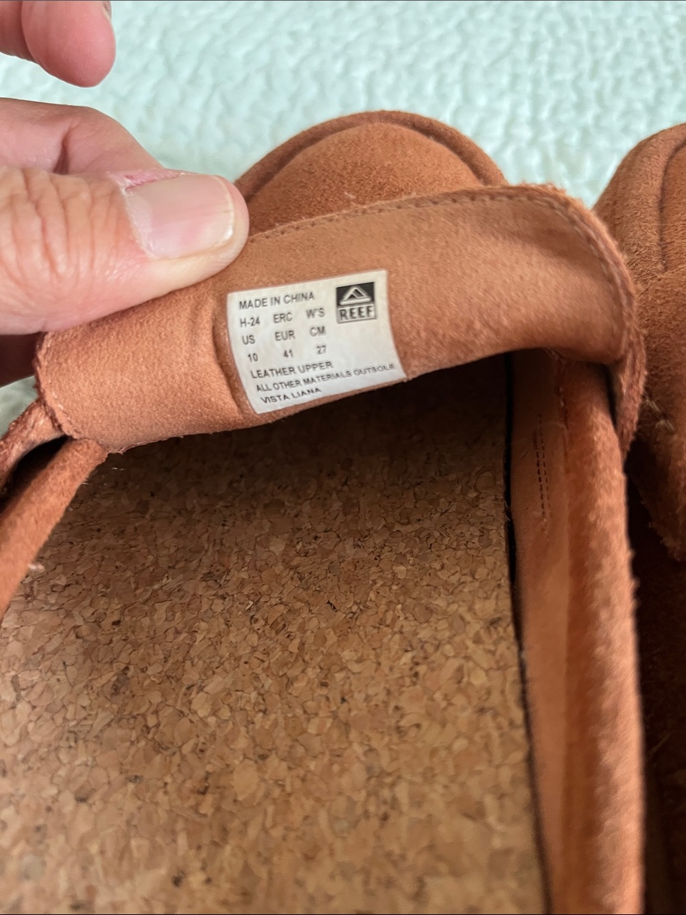Suede Platform Mule Loafers in Rust - Picture 3 of 6